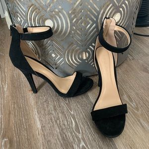 Black high heels
